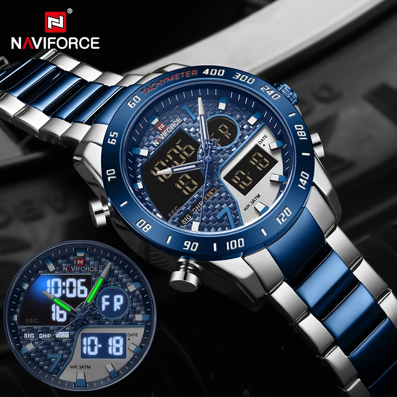 NAVIFORCE 9171 Men's Chronograph Quartz Watch - Product Image 2