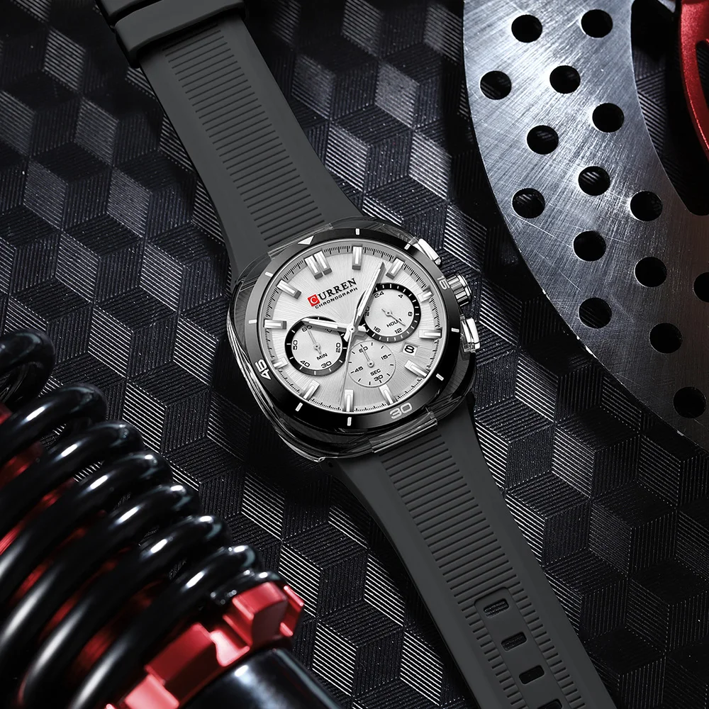 Curren 8502 Men's Chronograph Quartz Watch - Product Image 4